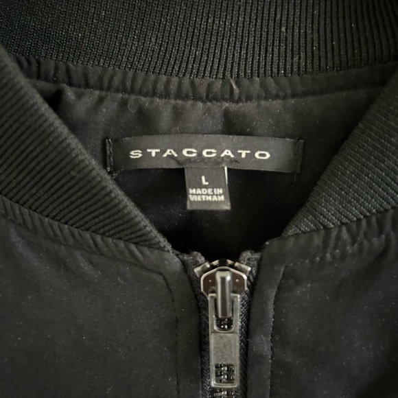 Staccato Classic Black Zip-Up Jacket - Picture 2 of 6